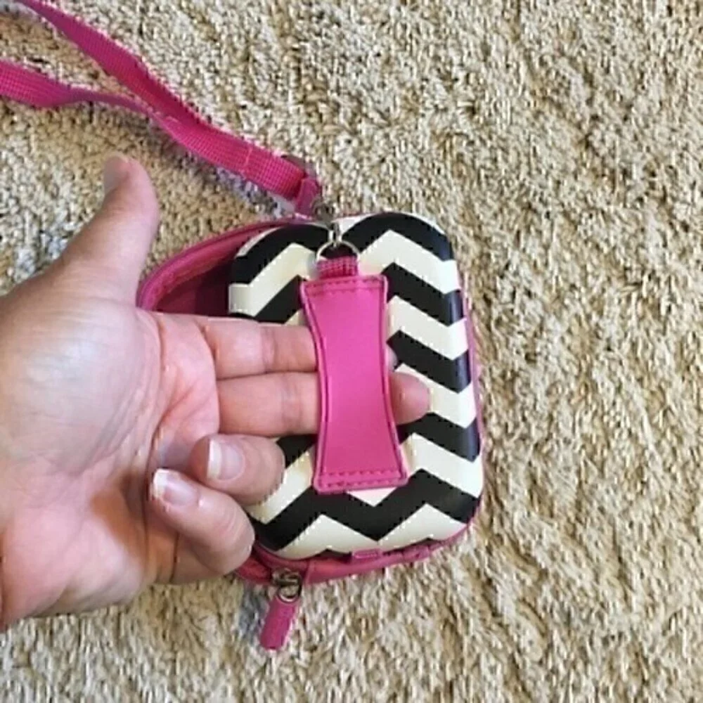 Zebra hardcover Camera case